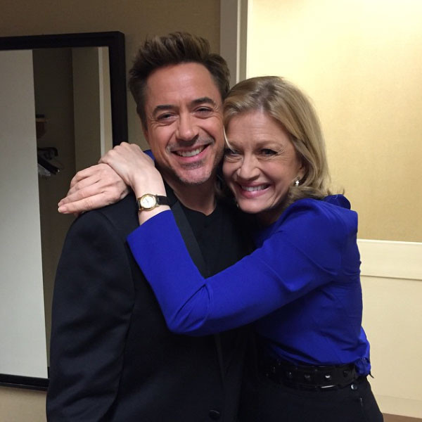 Robert Downey Jr., Diane Sawyer Robert Downey Jr., Diane Sawyer